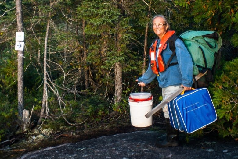 Sandy Chalanchuk at IISD Experimental Lakes Area